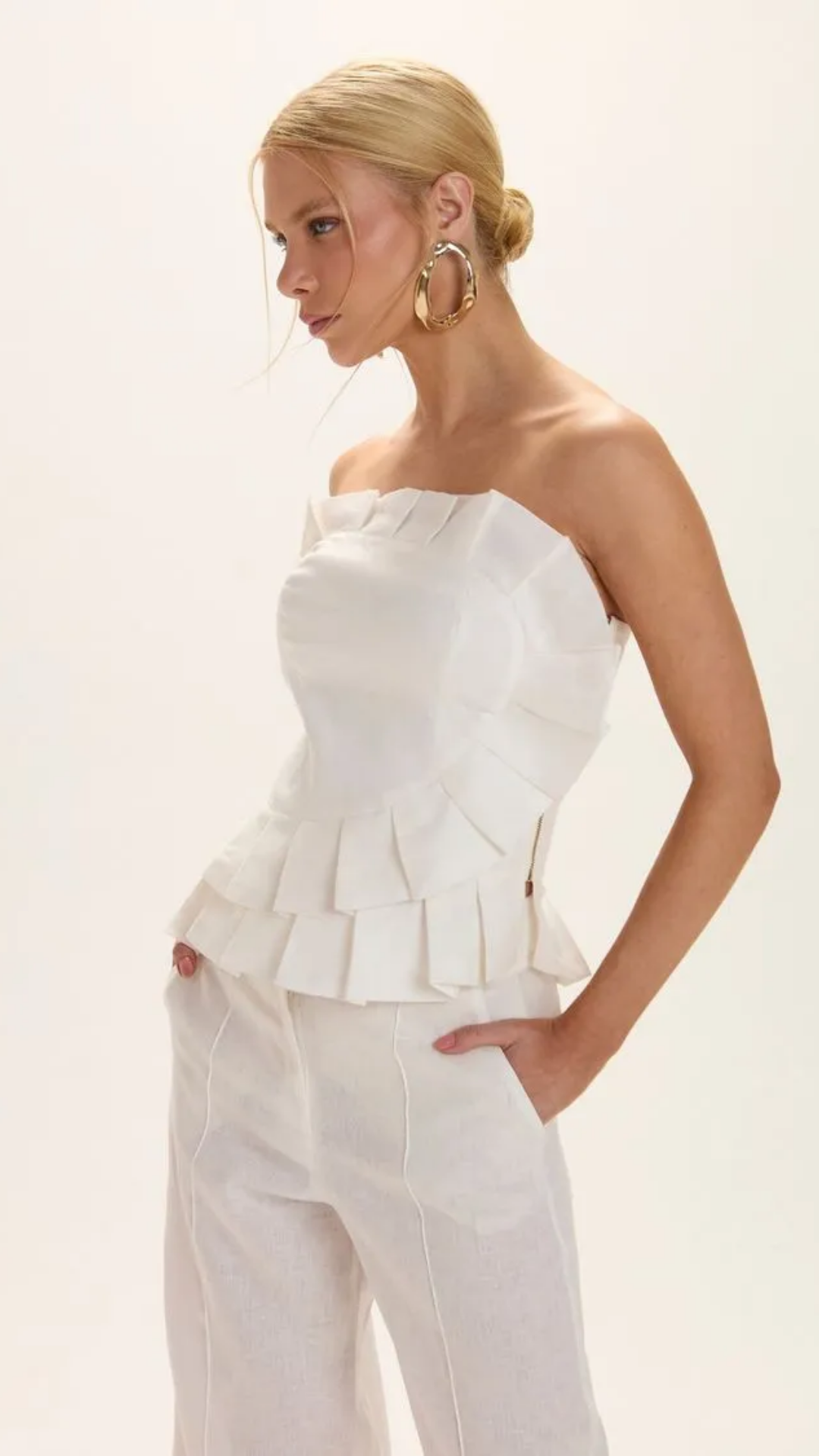 Corselet Suzie Off White