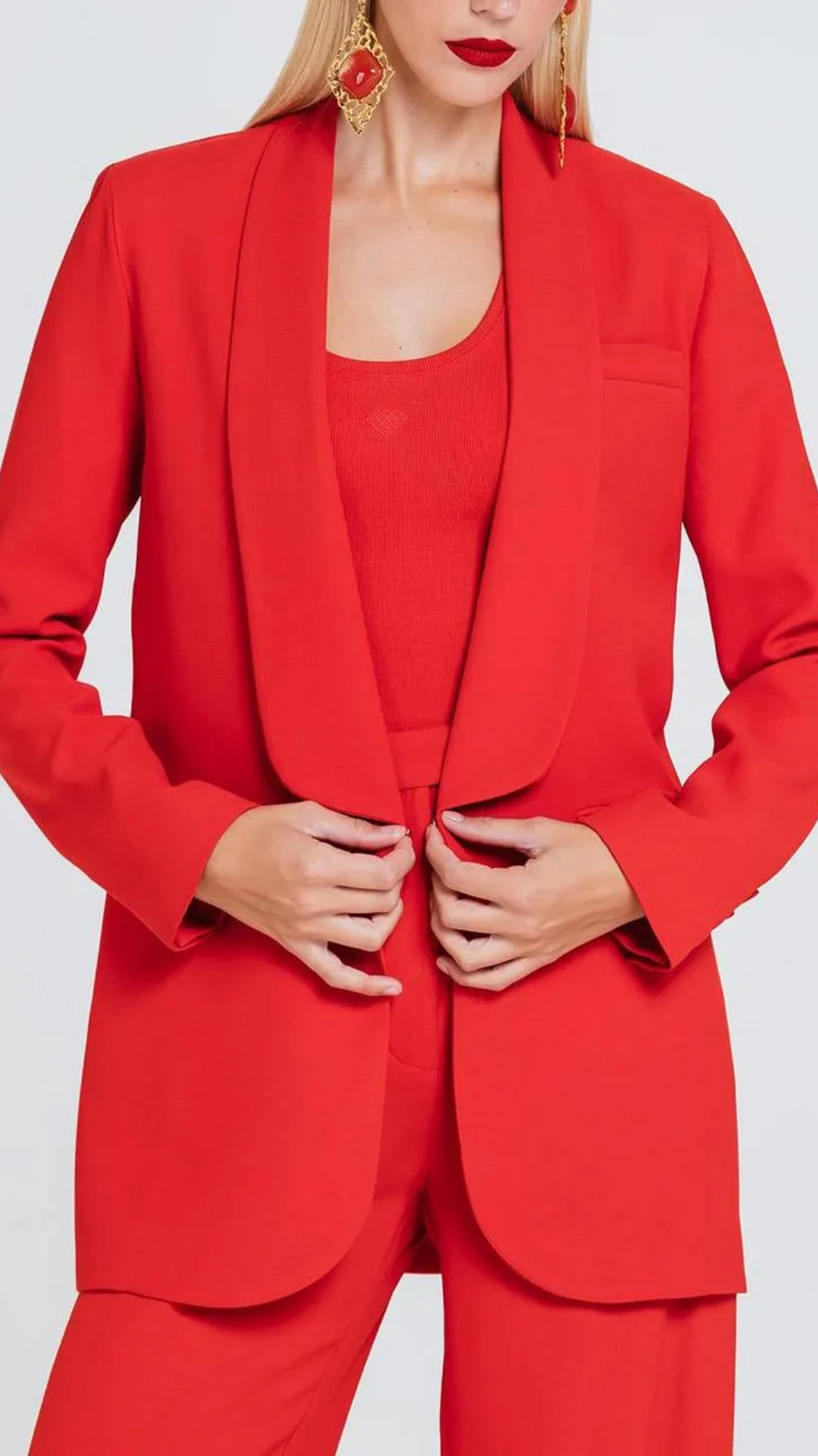 Blazer Charlote Rouge