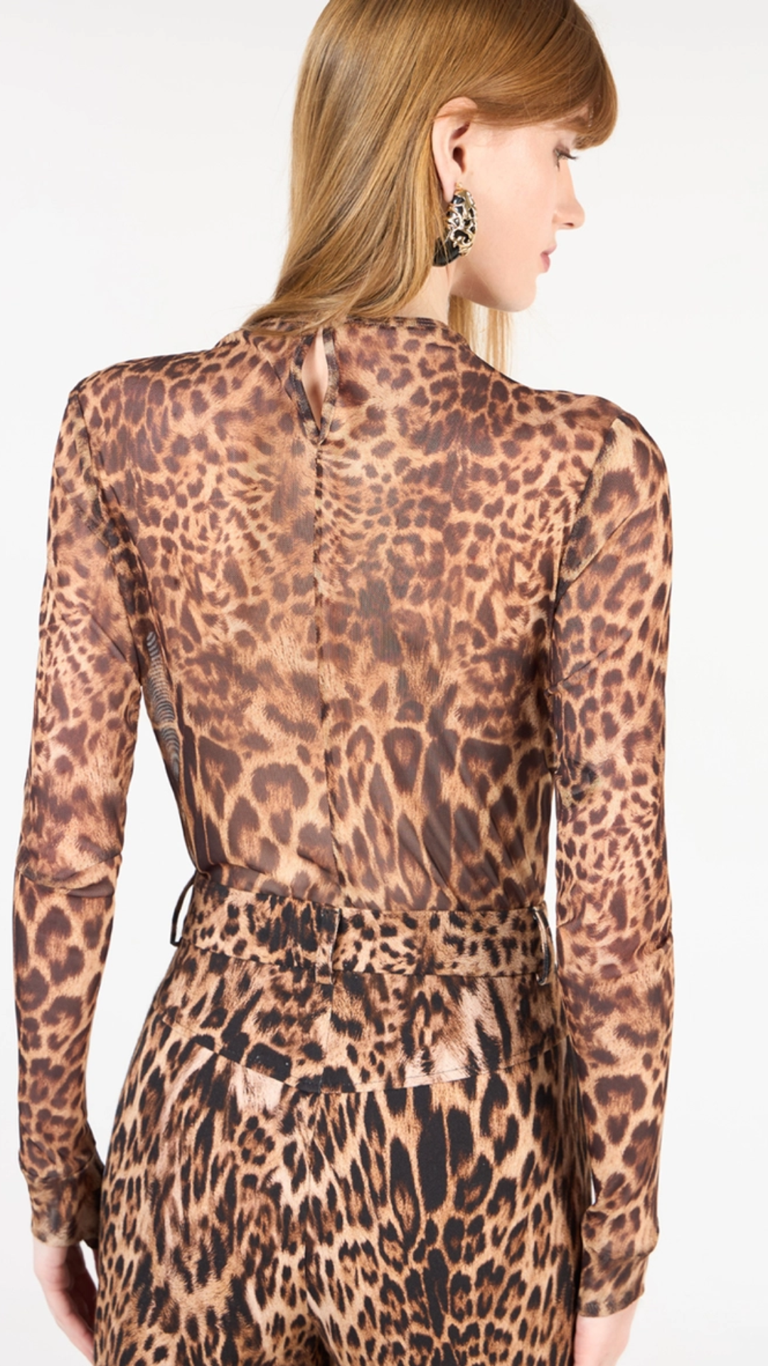 Blusa Segunda Pele Leopardo