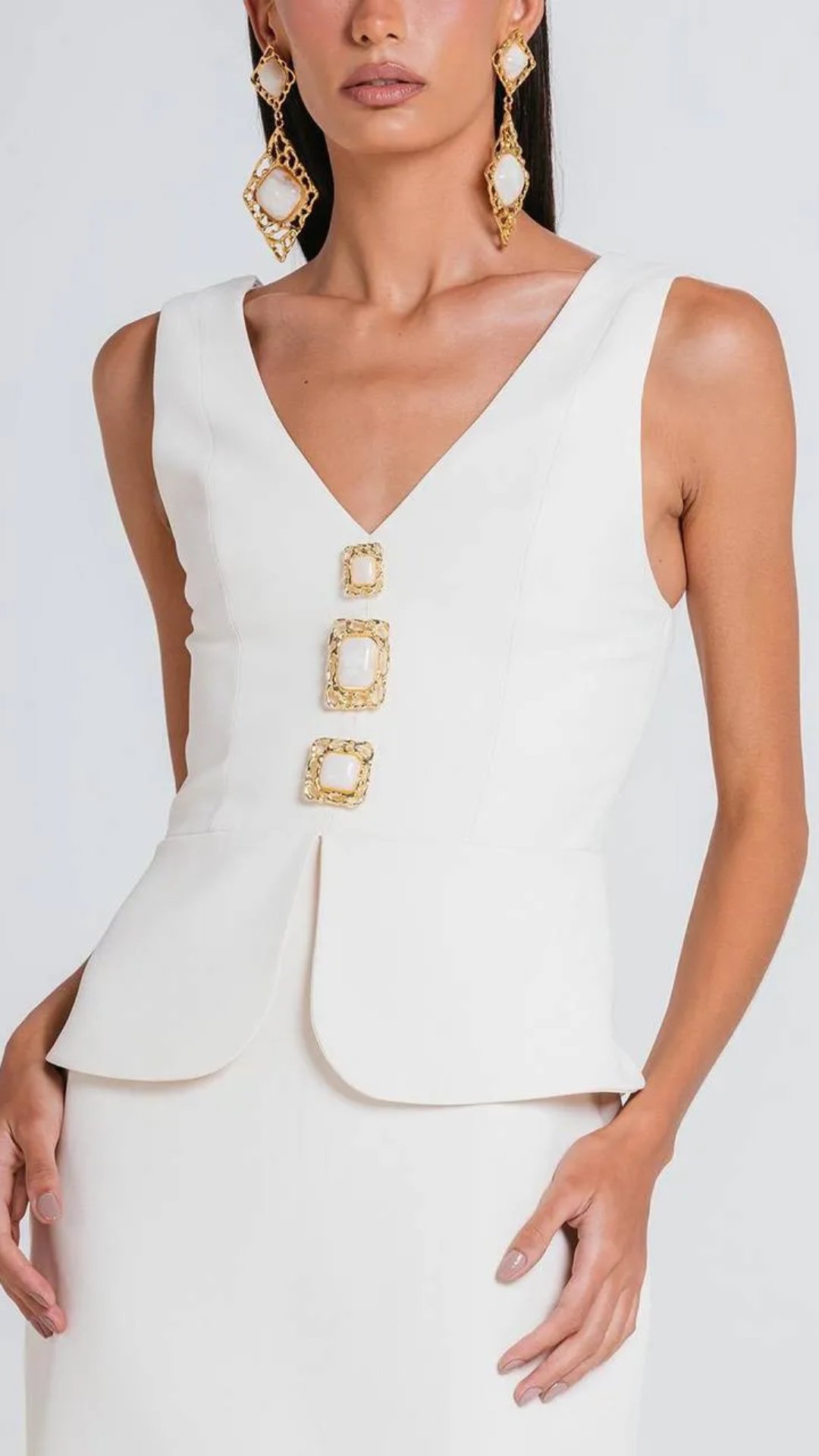 Vestido Cindy Marfim