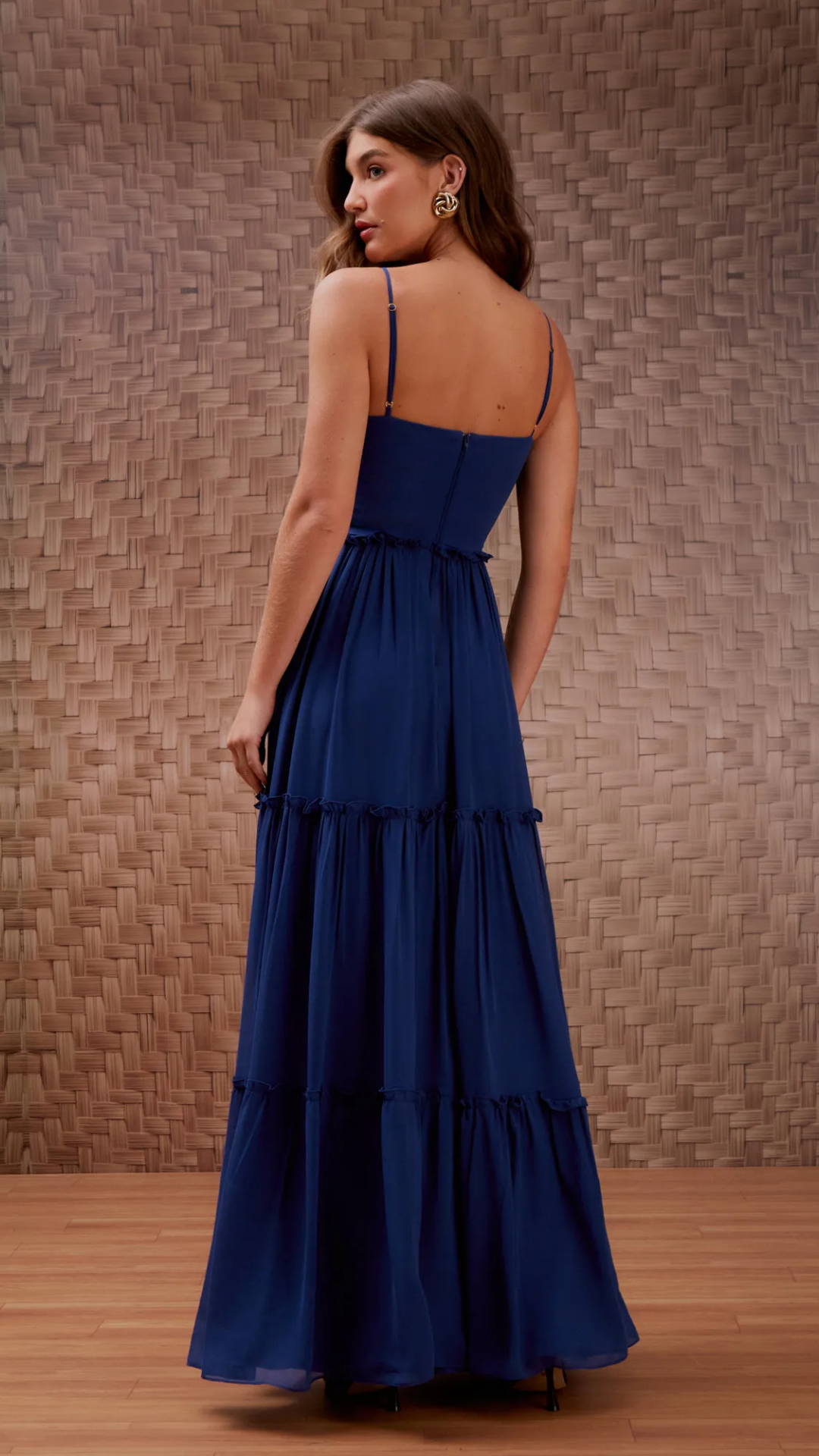 Vestido Musseline Fru Fru Blueberry