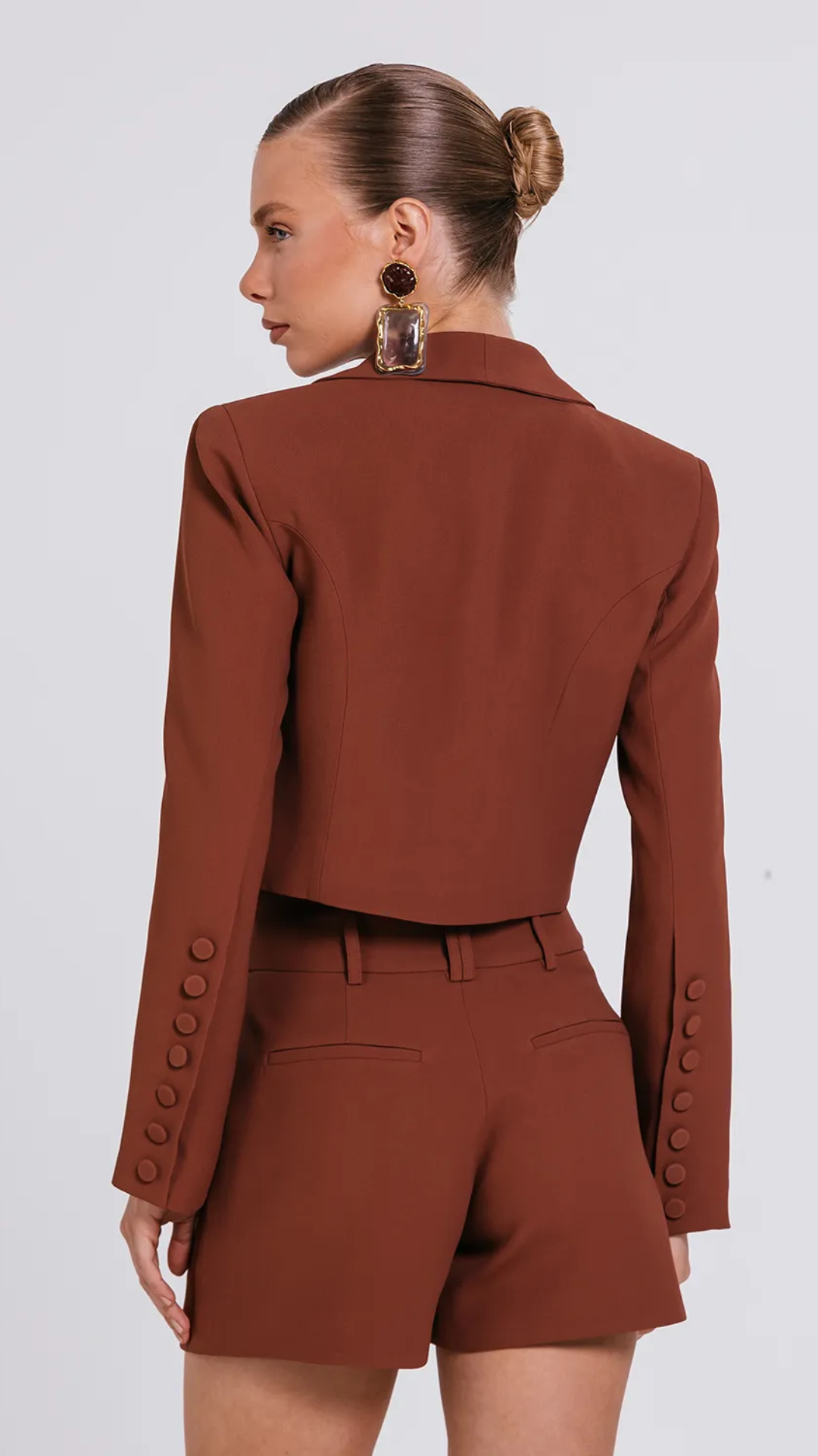 Short Lorena Chocolate