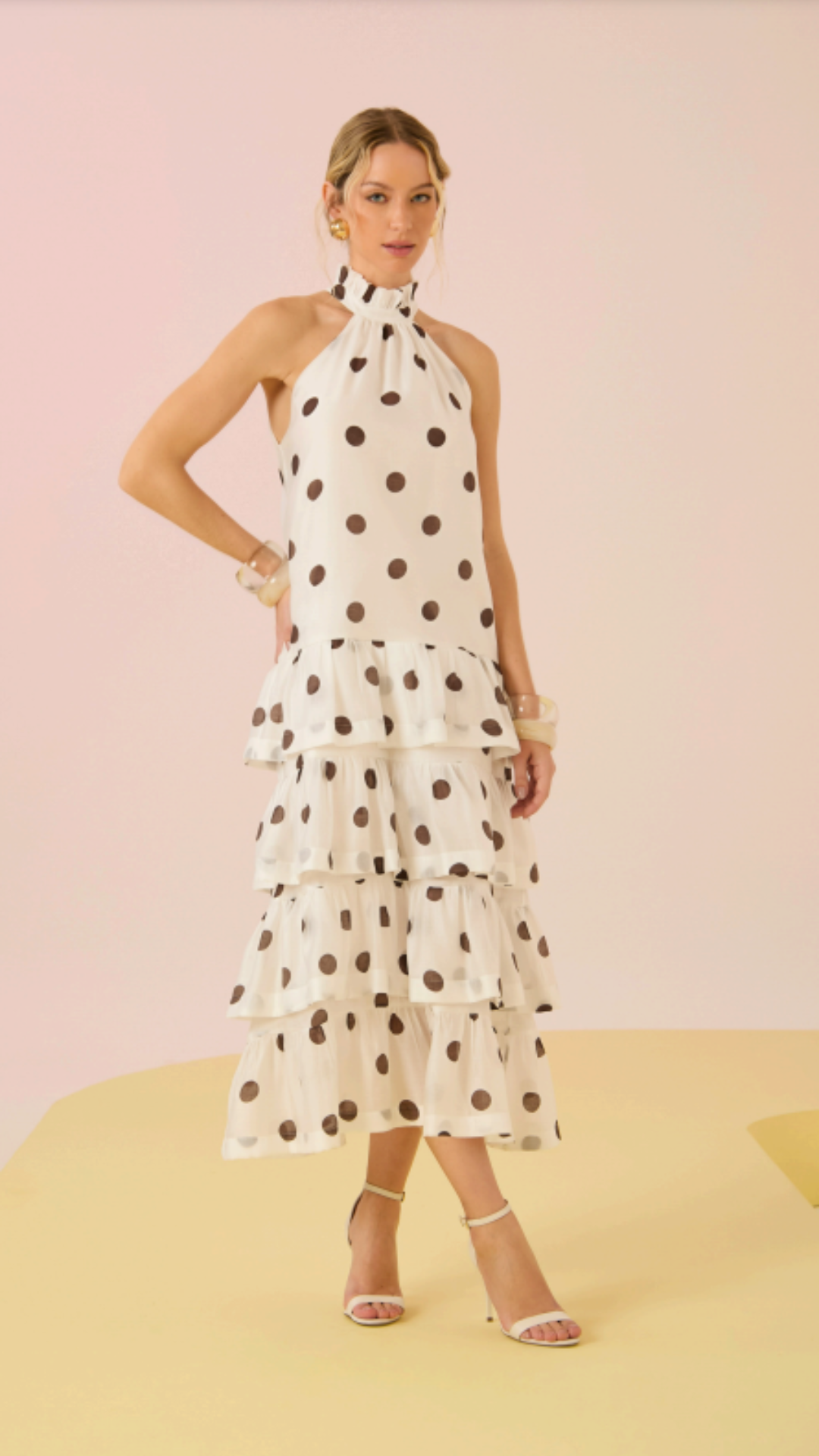 Vestido Longo Estampado