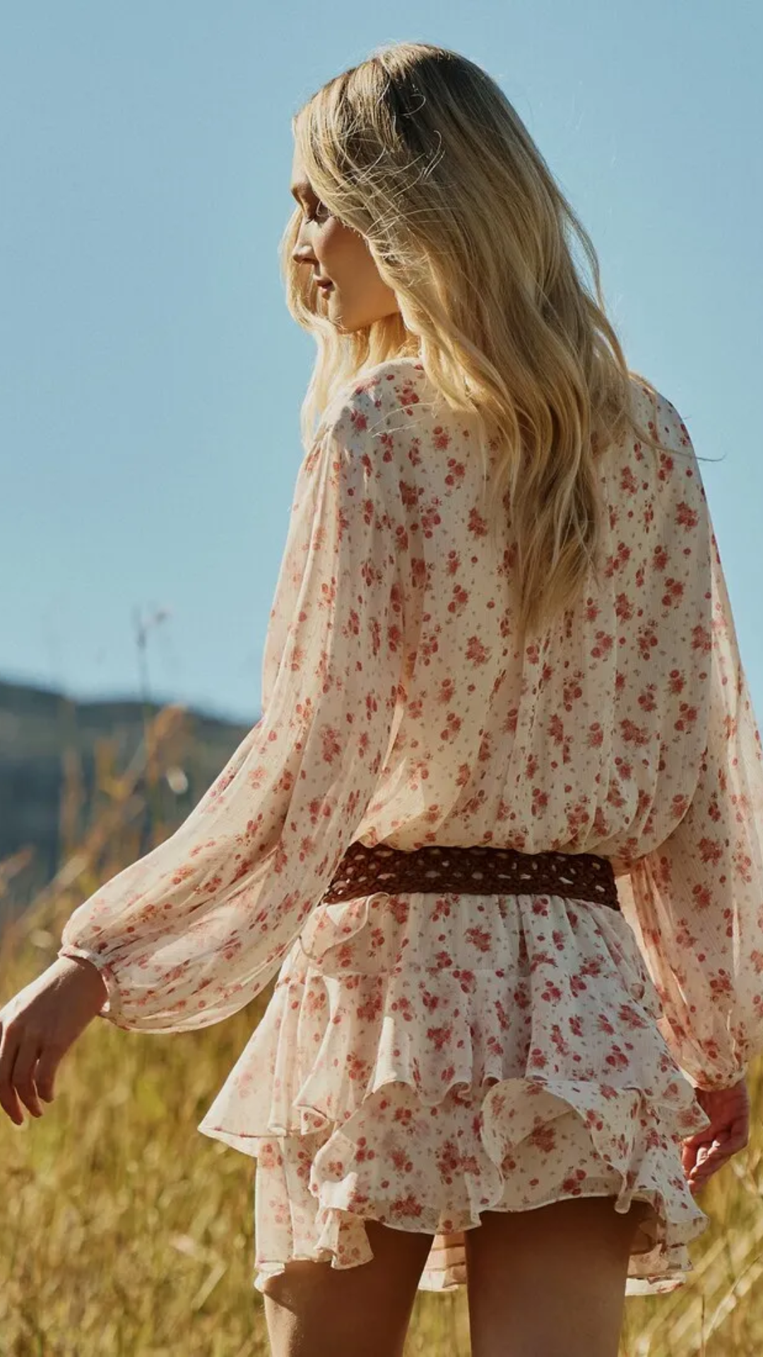 Vestido Curto Floral Liberty