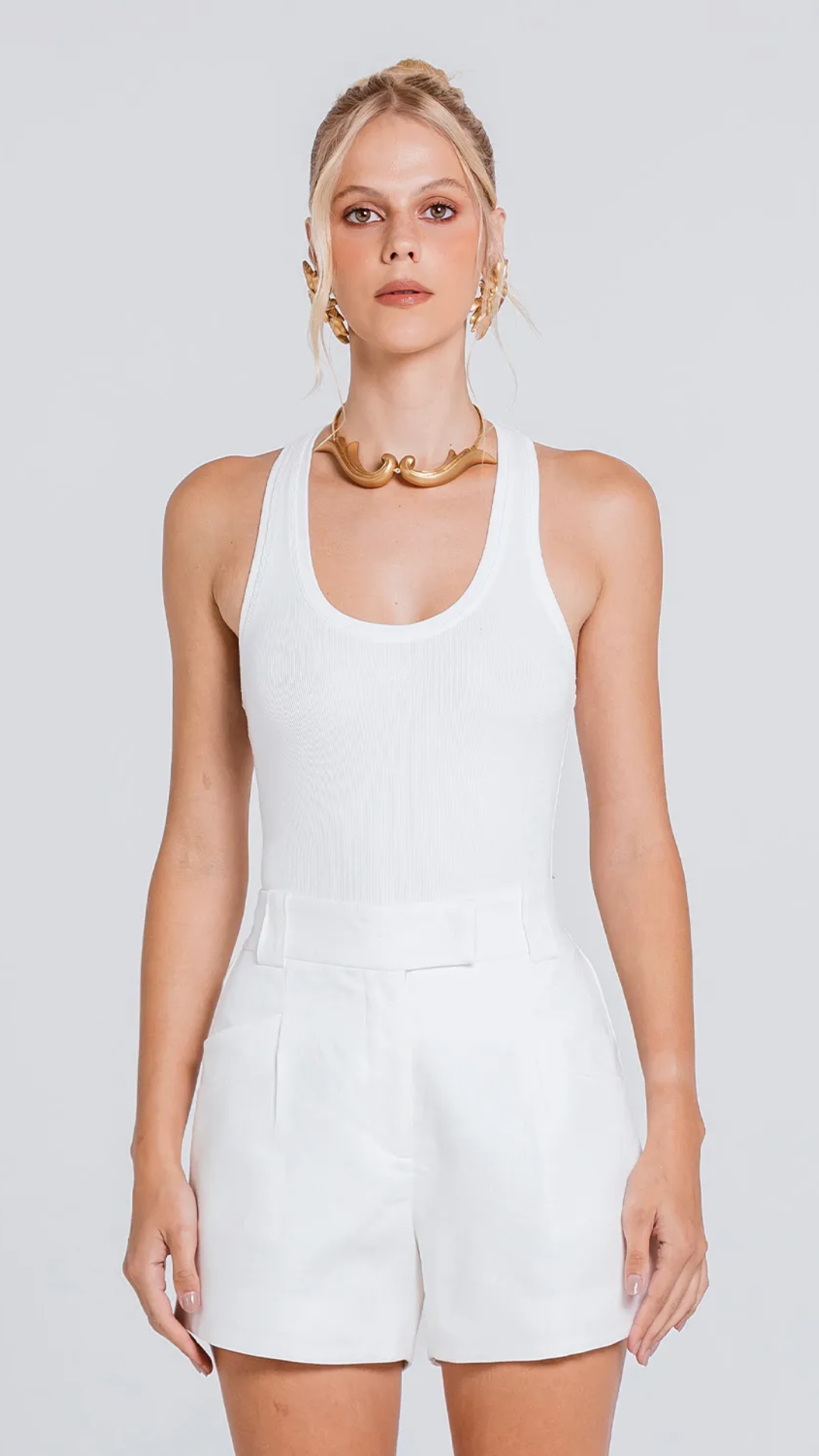 Short Helen Off White