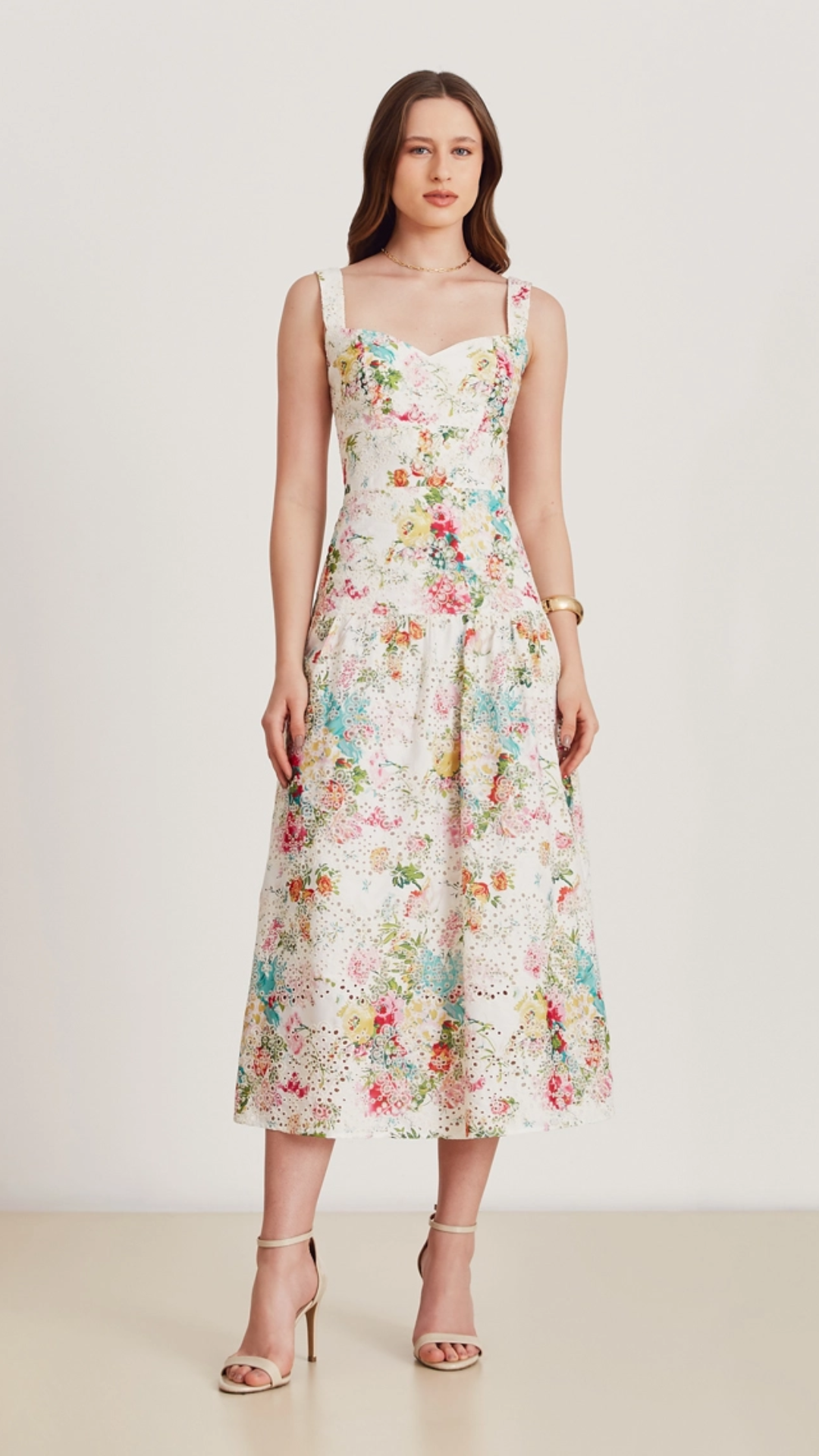 Vestido Midi Melis Branco