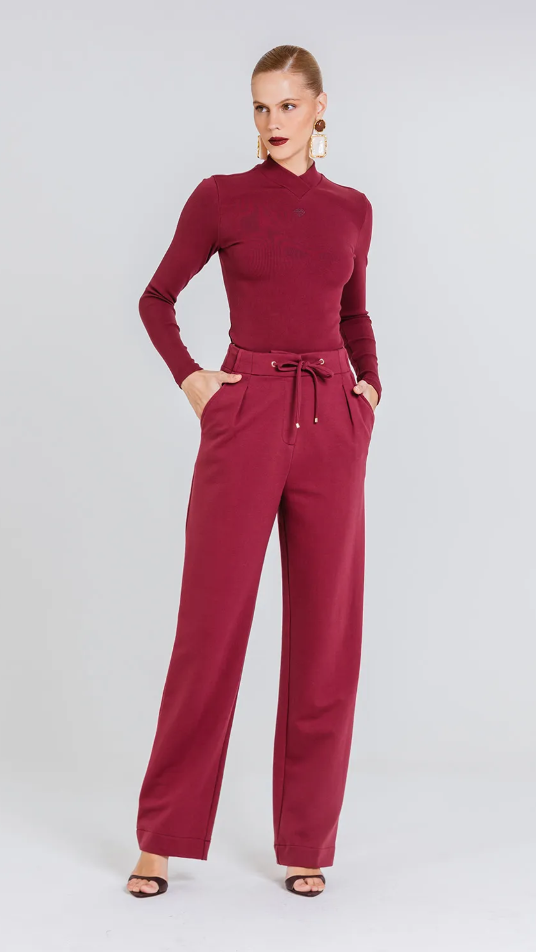 Calça Talita Cabernet