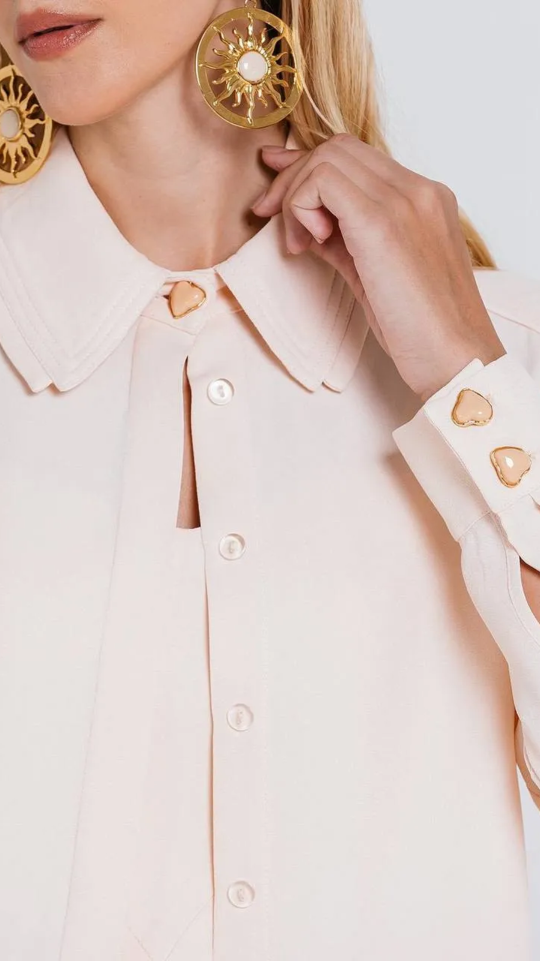 Camisa Isabela Areia