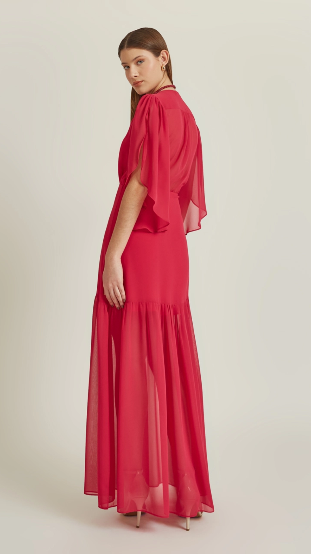 Vestido Malu Rosa Escuro